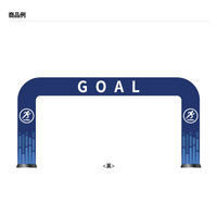 アドサイン 「スタート/ゴール」 門型エアーアーチ(Sサイズ) 215051-1 1箱（本体(左右)各1台+バルーン1枚入)（直送品）