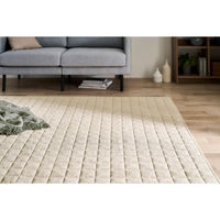 アイリスオーヤマ ラグ カーペット 洗える 185×240cm 3畳 ホットカーペット対応 ラグマット タオルタッチラグ ORG-T1824 ベージュ（直送品）