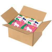 【底面A5】【60サイズ】 「現場のチカラ」 小型ダンボール 底面A5-Lサイズ A5×高さ142mm 1セット（100枚）  オリジナル