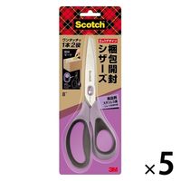 スリーエム(3M) スコッチ 梱包開封シザーズ ハサミ はさみ 8インチ 5本 1488-J