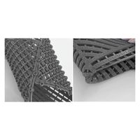 セーフラン安全用品 やわらか連結スノコ 300x300mm グレー C0064-GL 1枚（直送品）