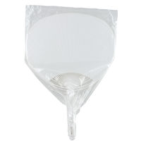 アーテック ポリ平柄うちわ 白貼り 18154 1セット（5枚）