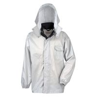 ZIPROA Z-1300 NEWベーシックレインスーツ LL    シルバー コーコス信岡 1着（直送品）