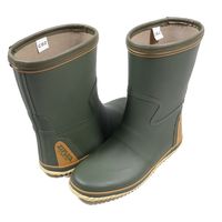 ZIPLOA LB-510 婦人ロール底ブーツ LL    グリーン コーコス信岡 1足（直送品）