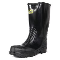 ZIPLOA HG-935 安全長靴 黒 25.5  ブラック コーコス信岡 1足（直送品）