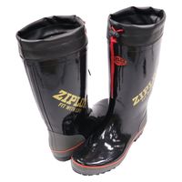 ZIPLOA HB-761 紳士カバー付きブーツ 26    ブラック コーコス信岡 1足（直送品）