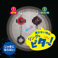 ソニック 防犯ブザー ピブート コンパクト ブレイブ レッド GS-120BR-R 1個