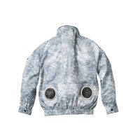 クロダルマ エアセンサー 長袖ジャンパー 迷彩シルバー 3L 258621-400-3L 1枚（直送品）