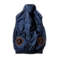 クロダルマ エアセンサー ベスト 迷彩ネイビー 3L 26862-110-3L 1枚（直送品）