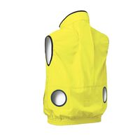 クロダルマ エアセンサー ベスト イエロー L 26861-29-L 1枚（直送品）