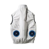 クロダルマ エアセンサー ベスト シルバー 4L 26879-40-4L 1枚（直送品）