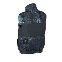 クロダルマ エアセンサー ベスト 迷彩ブラック LL 26879-490-LL 1枚（直送品）