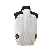 クロダルマ エアセンサー ハーネス対応ベスト シルバー 5L 26880-40-5L 1枚（直送品）