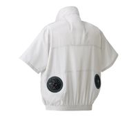 クロダルマ エアセンサー 半袖ジャンパー シルバー 4L 268791-40-4L 1枚（直送品）