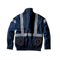 クロダルマ エアセンサー 長袖ジャンパー ネイビー M 258811-11-M 1枚（直送品）