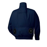 クロダルマ エアセンサー フルハーネス対応長袖ジャンパー ネイビー L 258701-11-L 1枚（直送品）