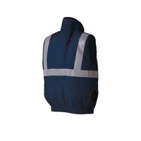 クロダルマ エアセンサー 反射テープ付ベスト ネイビー L 26884-11-L 1枚（直送品）