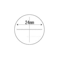 クリアー光学 0.1mm目盛付 スケールルーペ 10倍 30mm P-1030 1個 64-5274-80（直送品）