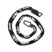 ULAC カラビナチェーンロック K9C VALKYRIE SLR ブラック K9C-BK 1セット(2個)（直送品）