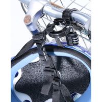 川住製作所 KWー79BK ヘルメットホルダー(南京錠付) ブラック 1セット(4セット)（直送品）