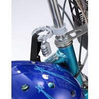 川住製作所 KWー79SL ヘルメットホルダー(南京錠付) シルバー 1セット(4セット)（直送品）