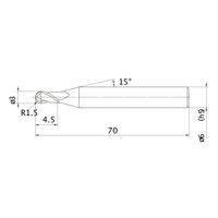 三菱マテリアル WSTARドリル MP2SB R0150 1セット(3PC)（直送品）