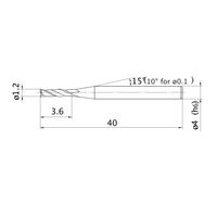 三菱マテリアル バイオレットドリル MS2JS D0120 1セット(5PC)（直送品）