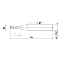 三菱マテリアル エムスターエンドミル MS4JC D0100 1セット(3PC)（直送品）