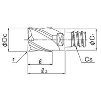 オーエスジー ヘッド交換式エンドミル/PHOENIX 7835020 1PC（直送品）