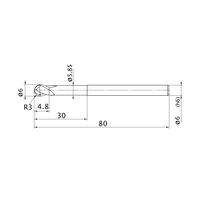 三菱マテリアル WSTARドリル VF2XLB R0300N300S06 1PC（直送品）