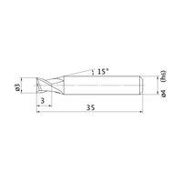 三菱マテリアル ディンプルバー MS2ES D0300L35S04 1セット(5PC)（直送品）