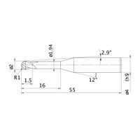 三菱マテリアル WSTARドリル MP2XLB R0100N160 1セット(3PC)（直送品）