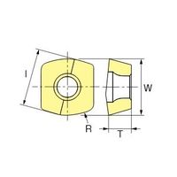 MOLDINO カッタ用インサート EDNW15T4TN-15Z JS4045 1セット(10PC)（直送品）