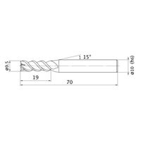 三菱マテリアル MTバイト MSMHZD D0950 1PC（直送品）