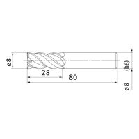 三菱マテリアル WSTARドリル VQJHV D0800 1PC（直送品）