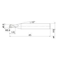 三菱マテリアル ダイヤコートドリル MP2MB R0040 1セット(3PC)（直送品）