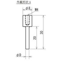 イマダ FRTS専用円柱プローブ 接触面外径Φ15 FRーECー15J 1個（直送品）