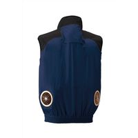 クロダルマ エアセンサー ハーネス対応ベスト ネイビー ファンバッテリーセット 7L 26880-11-7L-KS100 1SET（直送品）