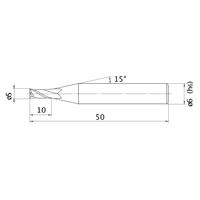 三菱マテリアル バイオレットドリル MS2MS D0500 1セット(3PC)（直送品）