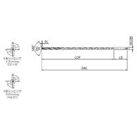 オーエスジー 超硬ドリル 8708600 1PC（直送品）