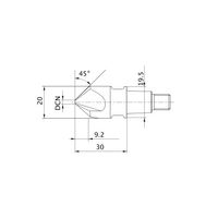 三菱マテリアル WSTARドリル IMX20CH3L200A45 EP7020 1PC（直送品）
