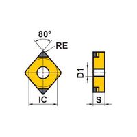 三菱マテリアル WSTARドリル NP-CNGA120402FS2 BC8110 1セット(3PC)（直送品）