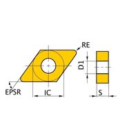 三菱マテリアル WSTARドリル NP-DNGA150408GA4 BC8130 1セット(2PC)（直送品）