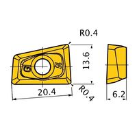 三菱マテリアル WSTARドリル QOGT2062R-G1 MP6120 1セット(10PC)（直送品）