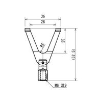 イマダ 付属アタッチメント(又鉤) Aー8 1個（直送品）