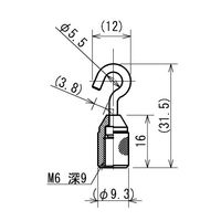 イマダ 付属アタッチメント(小鉤) Aー1 1個（直送品）