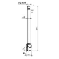 イマダ 接続ロッド Sー6 1個（直送品）
