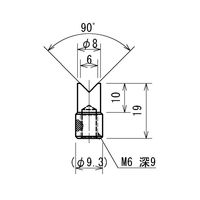 イマダ 付属アタッチメント(V型) Aー5 1個（直送品）