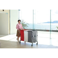 山崎産業 システムカート ECO袋MT W 120L 1箱(1枚入) CA875-120X-MB-W（直送品）