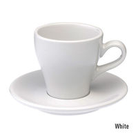 LOVERAMICS 180ml Cappuccino Cup Tulip (6pc) WH C087-19BWH 1箱（6個入）（直送品）